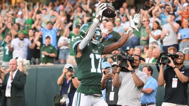 Tulane wide receiver Chris Brazzell.
